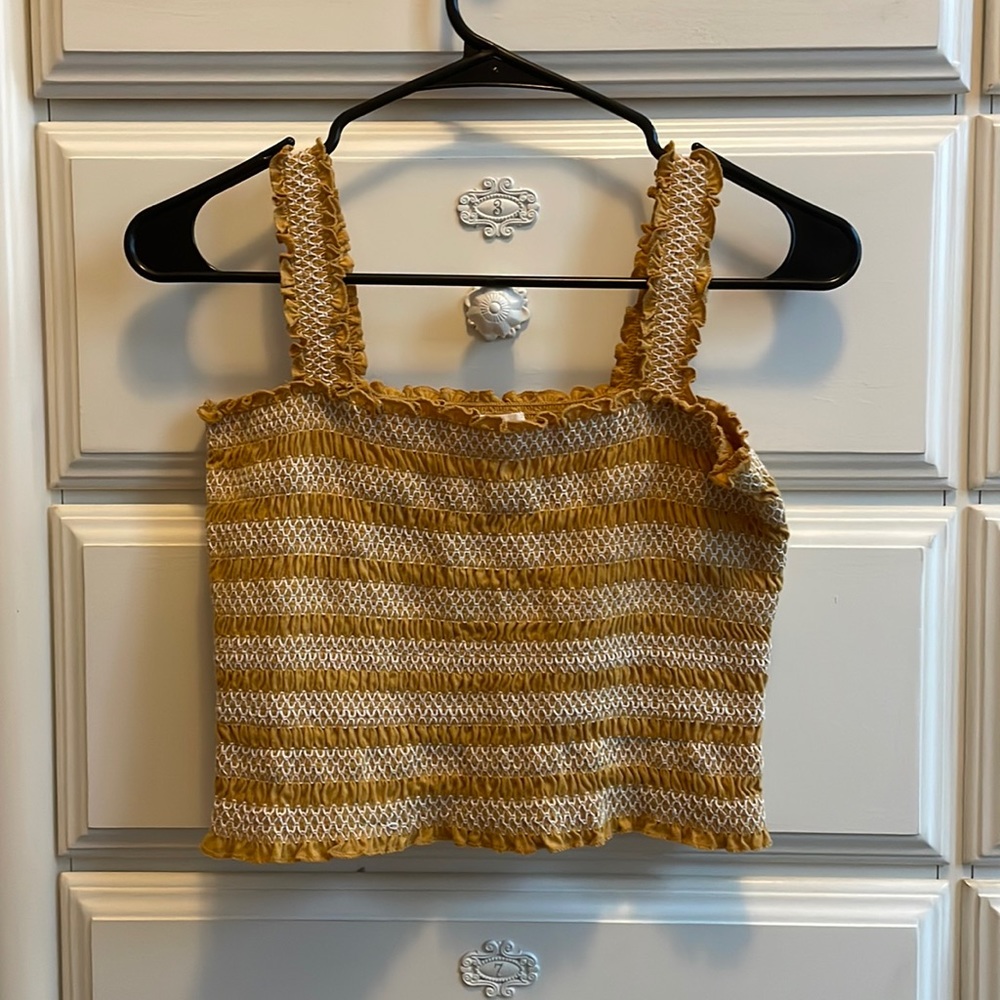 Women’s Yellow Tank Top
